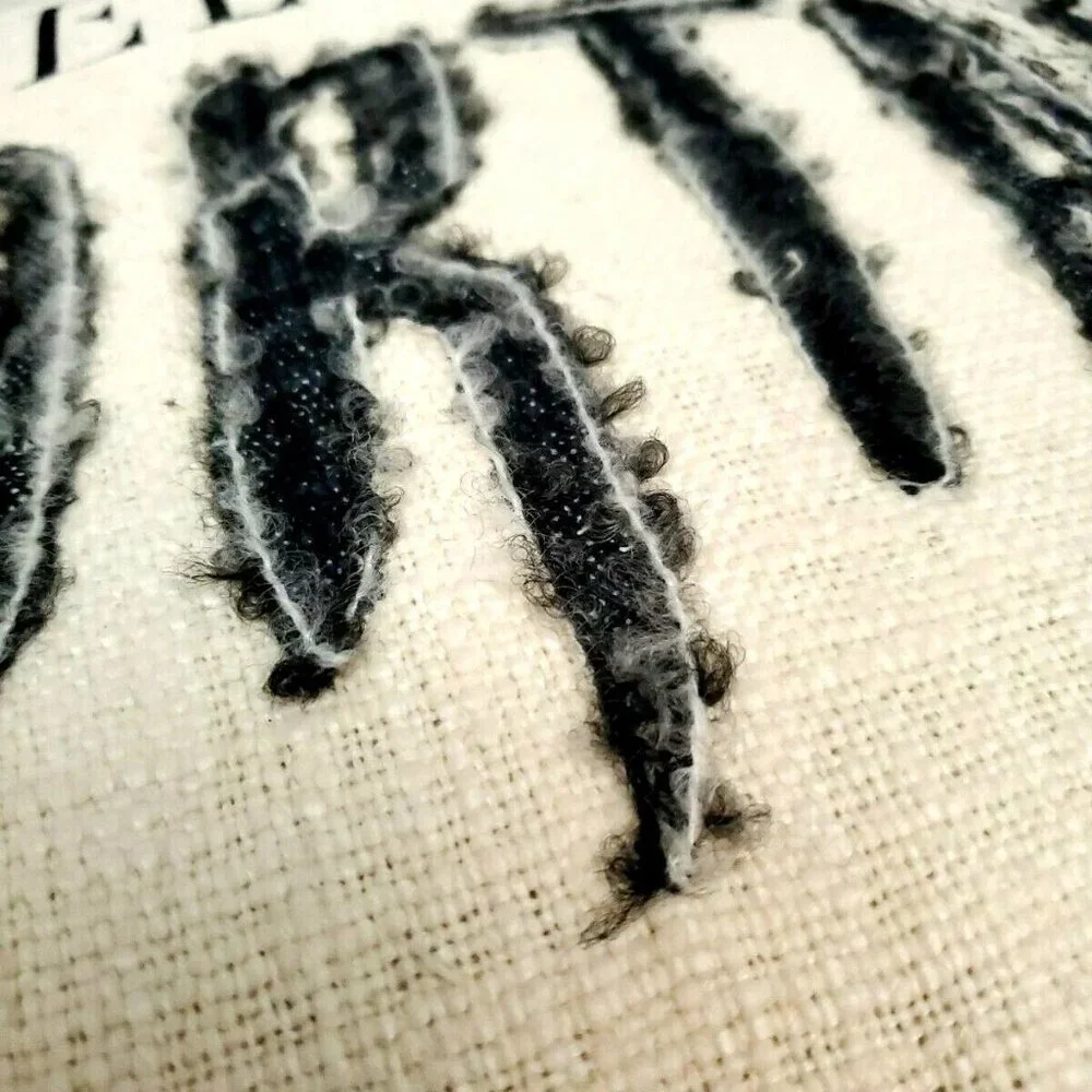 Place and Time Halloween Throw Pillow with Tassels 